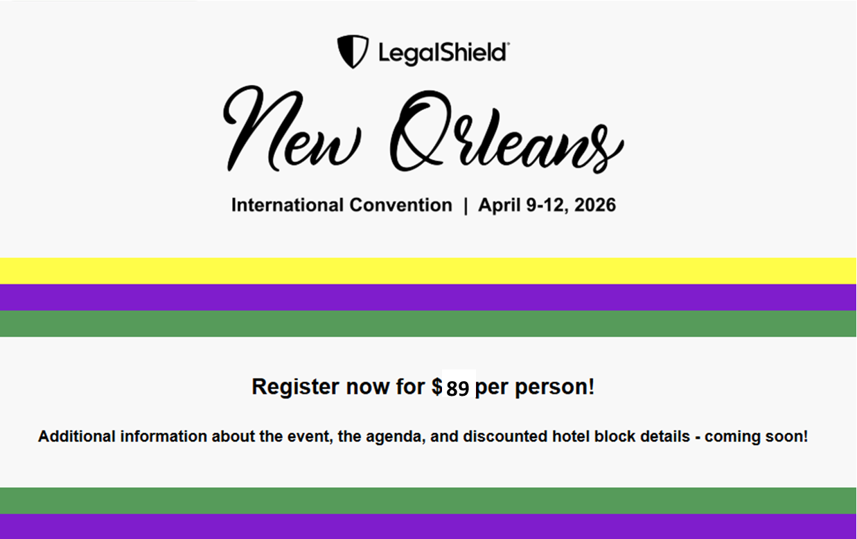 2026 LegalShield International Convention