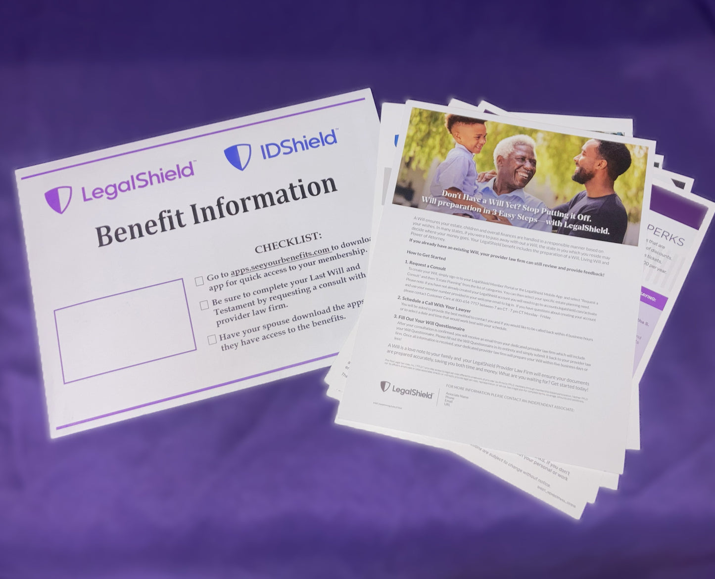 Temporary Membership Kits (sold in pkg of 20)